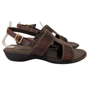 Leather Fisherman‎ Sandals Women 7 Boho Coastal Vacation Resort Cruise Beach